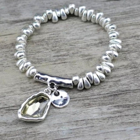 STALAGMITA • Bohemian Bracelet with Swarovski Crystal - Picture 4 of 10